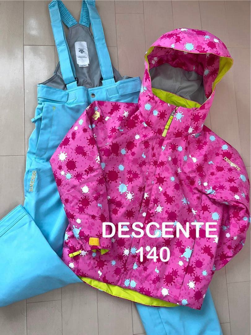 DESCENTE スキーウェア キッズ　130 140 女の子