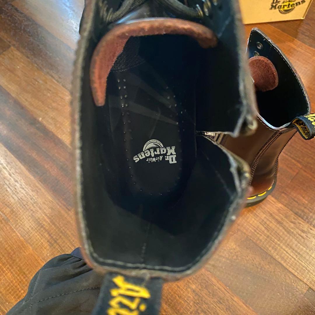 廃盤 ドクターマーチン 1460 PASCAL FRNT ZIP チェリーレッド