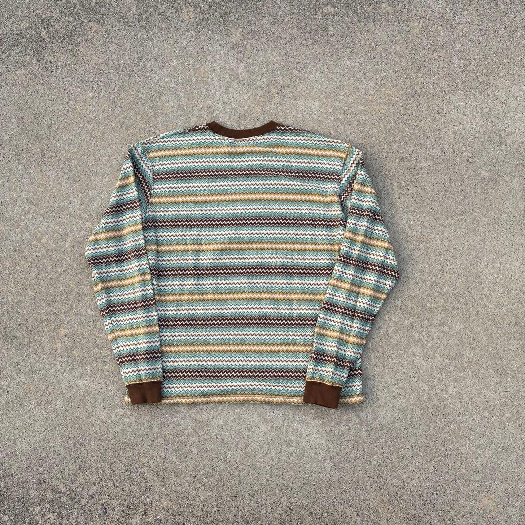 indian hill knitting service ロンT ボーダー