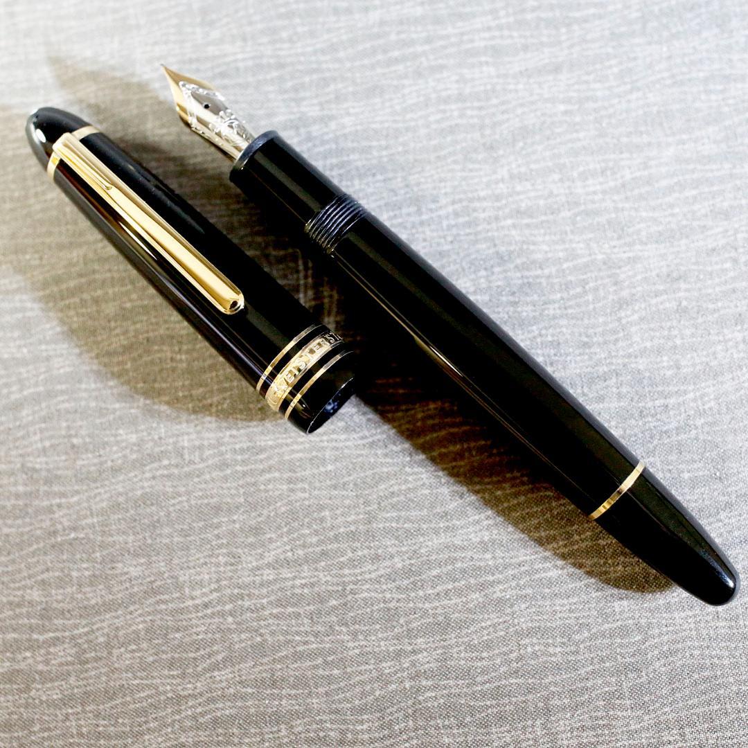 【極美品 送料込】モンブラン 万年筆 １４７ トラベラー マイスターシュテュック