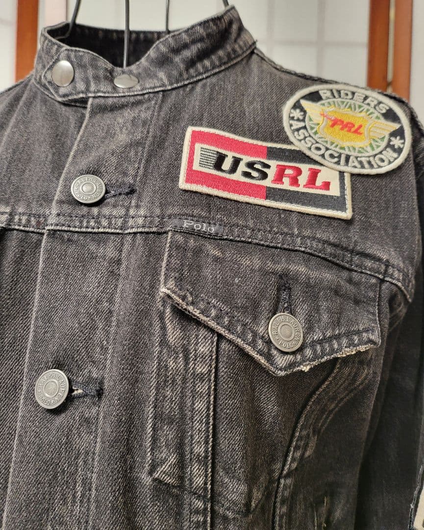 Polo RL パッチ付きデニムジャケット