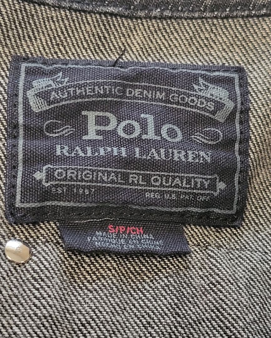 Polo RL パッチ付きデニムジャケット
