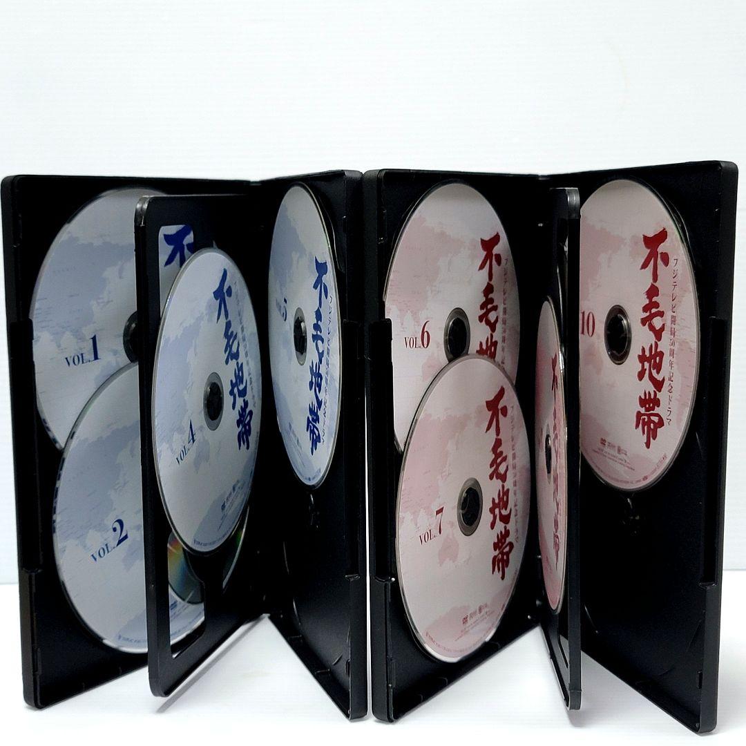 【新品ケース収納】フジテレビ開局50周年記念ドラマ 不毛地帯　DVD 全10巻