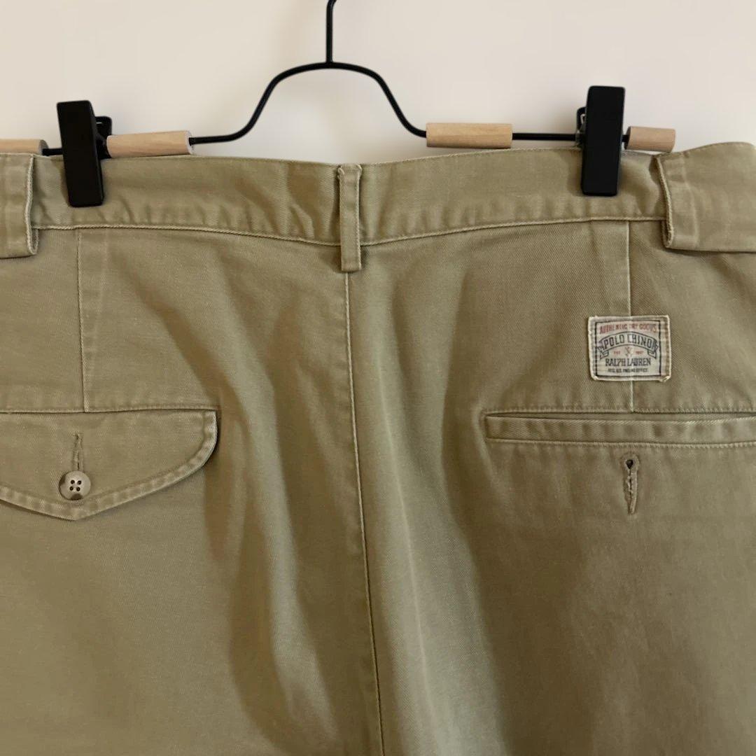 ポロ ラルフローレン W31/79 ポロチノ 90s アンドリュー ベージュ