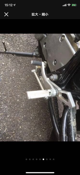 まーくん  SR400  バックステップ  コワース