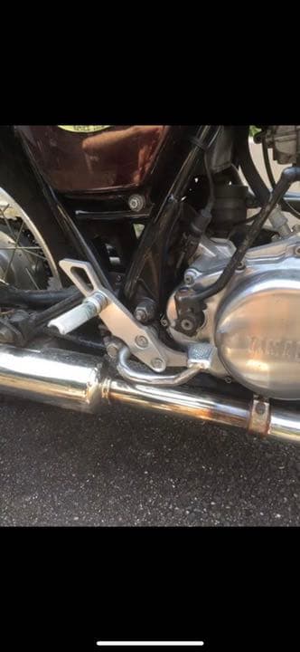 まーくん  SR400  バックステップ  コワース