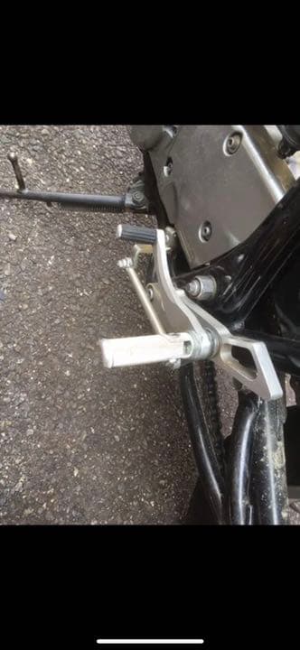 まーくん  SR400  バックステップ  コワース