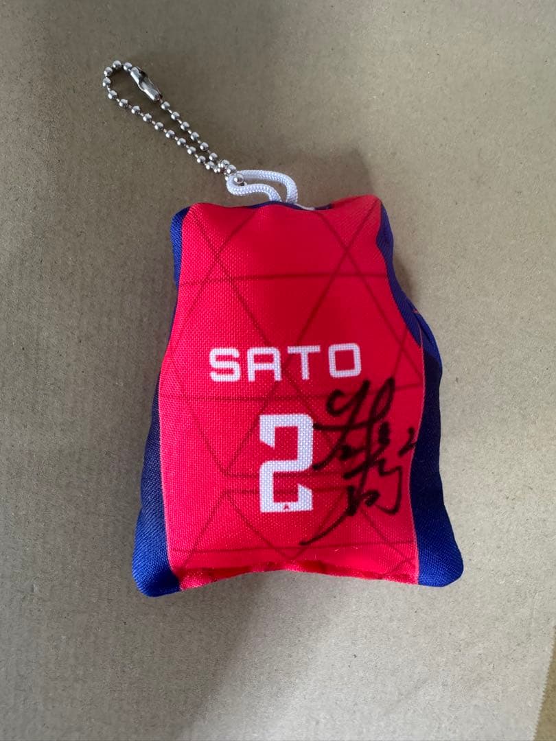 佐藤淑乃　ミニクッション　直筆サイン入り　NECレッドロケッツ　日本代表　筑波大