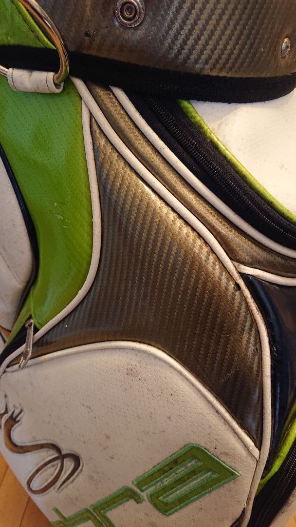 Cobra キャディバッグ ホワイト/グリーン