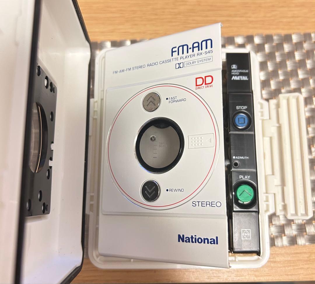 ナショナル ステレオラジオカセットプレーヤー ALL WEATHER ジャンク品