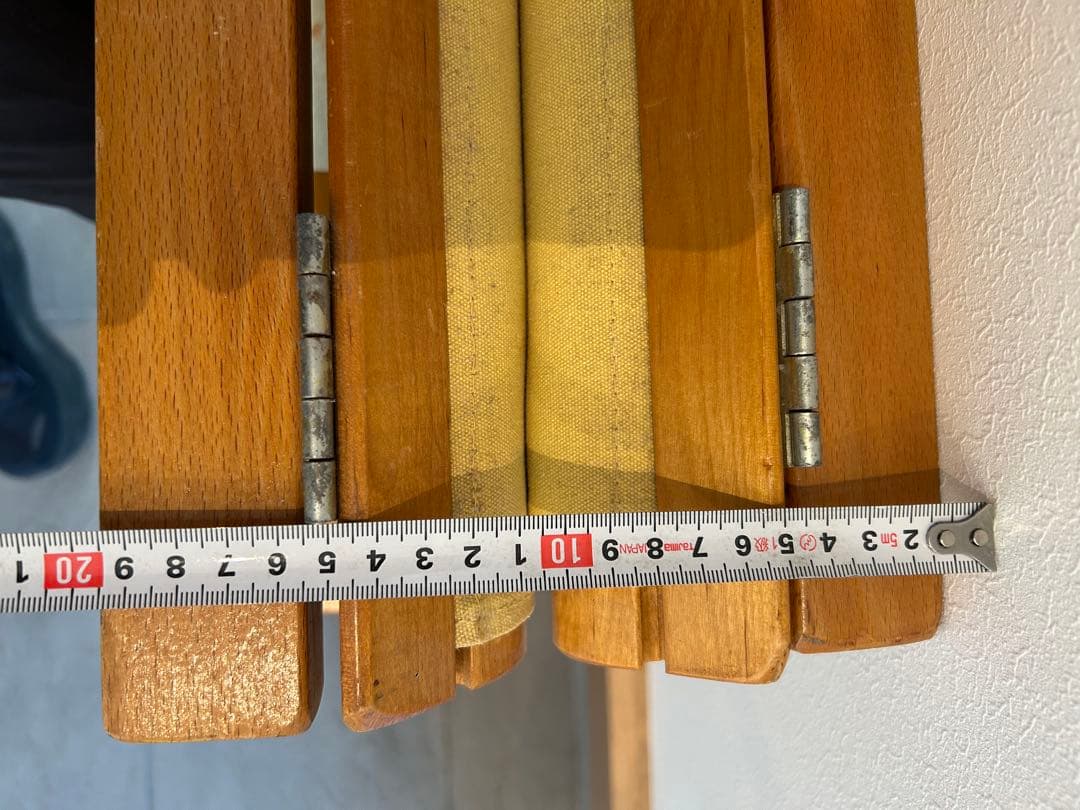 テレスコープ ビンテージ イエロー ディレクターズチェア 2脚セット