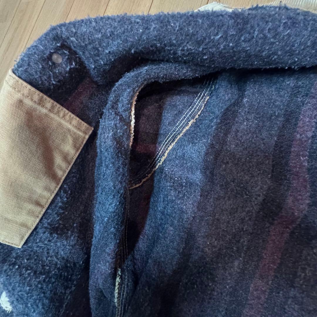 や*ー様 カーハート　チョアコート カバーオール　裏ブランケット