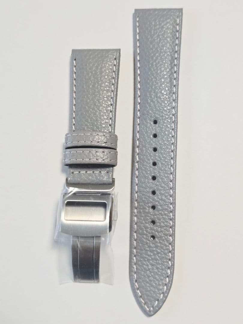 非売品【グランドセイコー】メンズサイズ レザーバンド&Dバックル(かん幅21㎜)