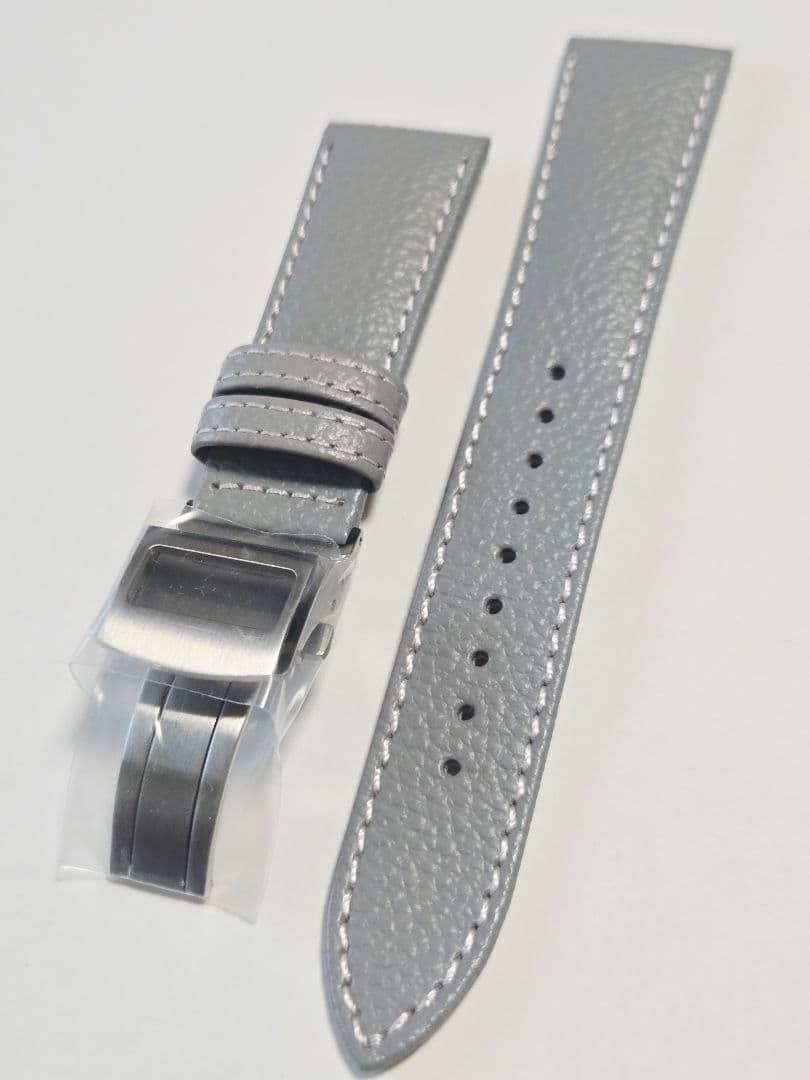 非売品【グランドセイコー】メンズサイズ レザーバンド&Dバックル(かん幅21㎜)