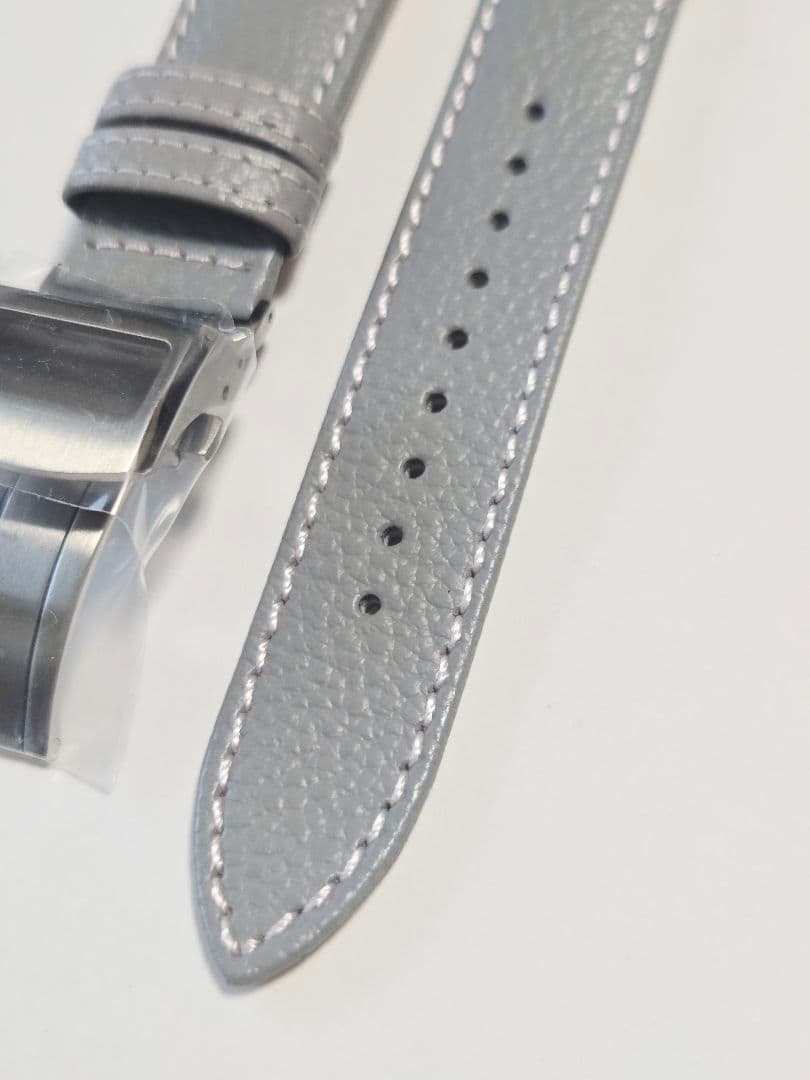 非売品【グランドセイコー】メンズサイズ レザーバンド&Dバックル(かん幅21㎜)