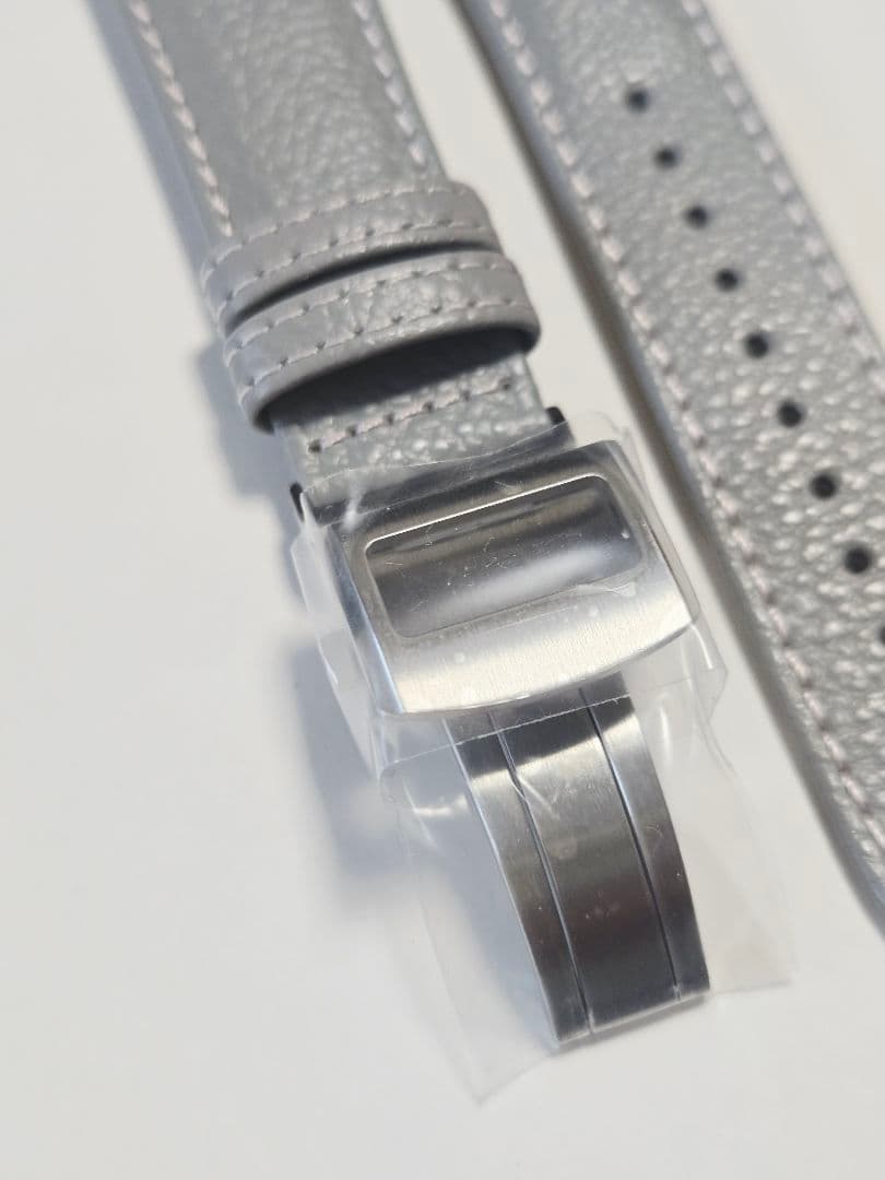 非売品【グランドセイコー】メンズサイズ レザーバンド&Dバックル(かん幅21㎜)