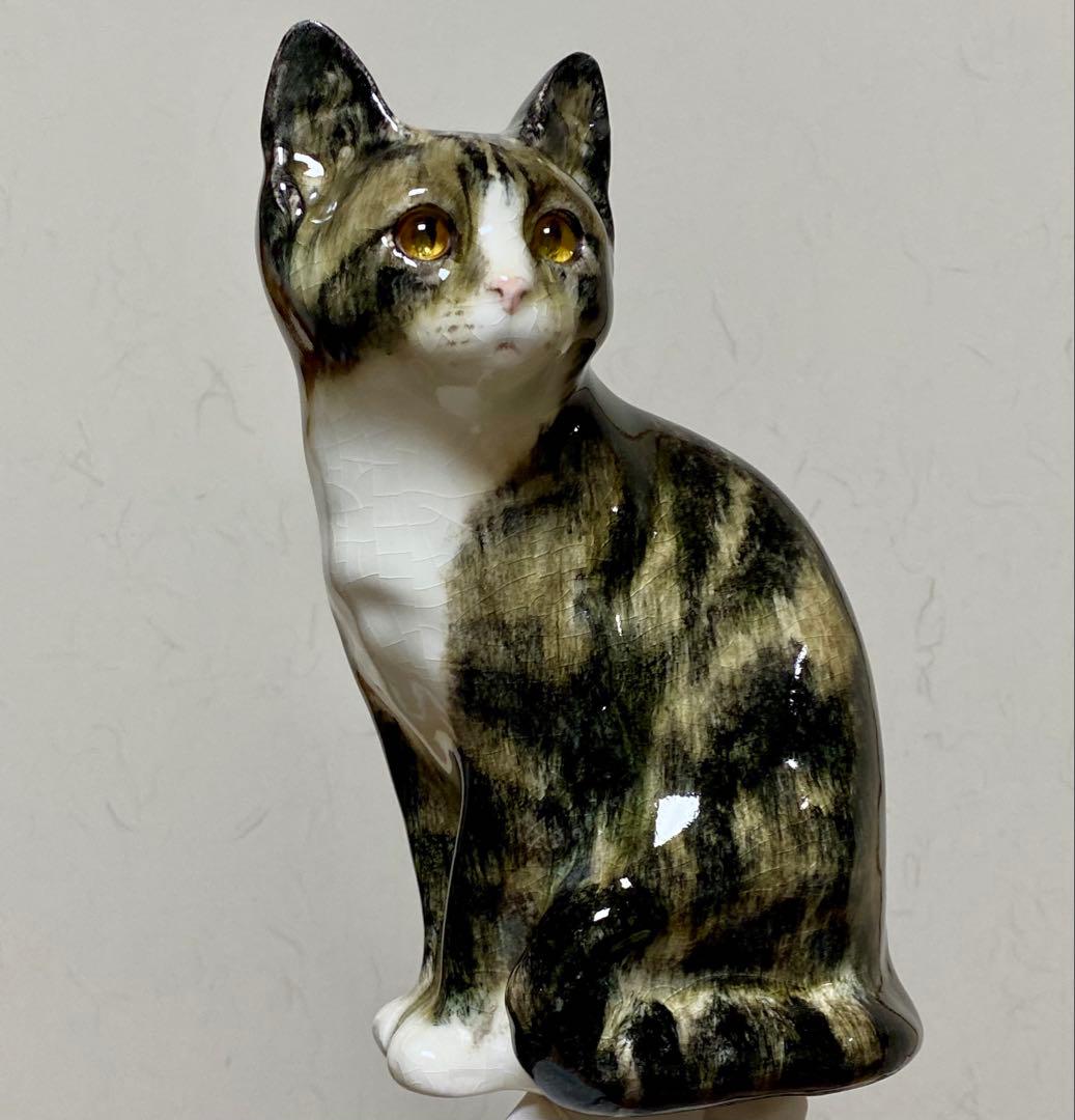 モデルNo.21　ウィンスタンレイキャット　初期作品　キジトラ猫　⚠️耳補修有り