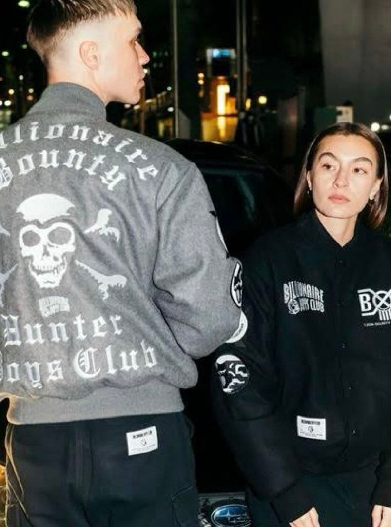 BOUNTY HUNTER x ビリオネア　スタジャン ジャケット　レシートあり