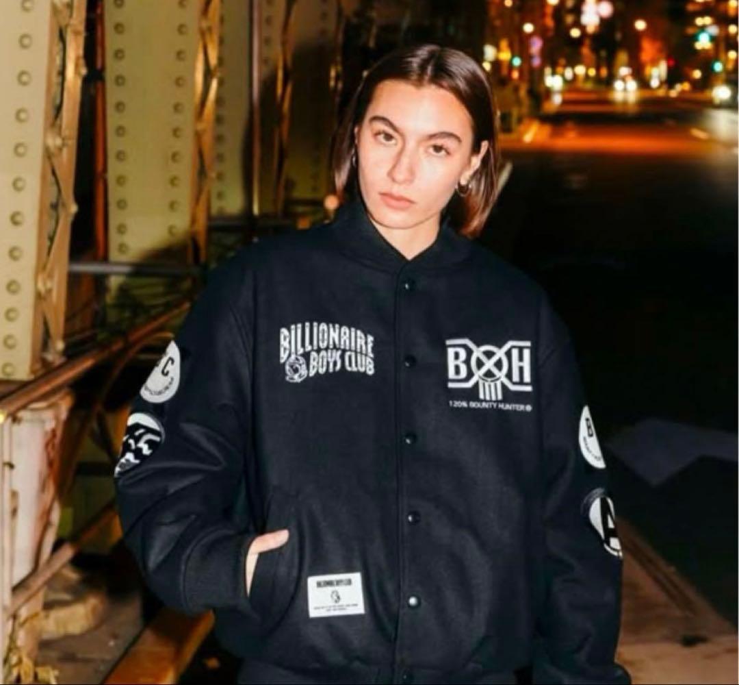 BOUNTY HUNTER x ビリオネア　スタジャン ジャケット　レシートあり