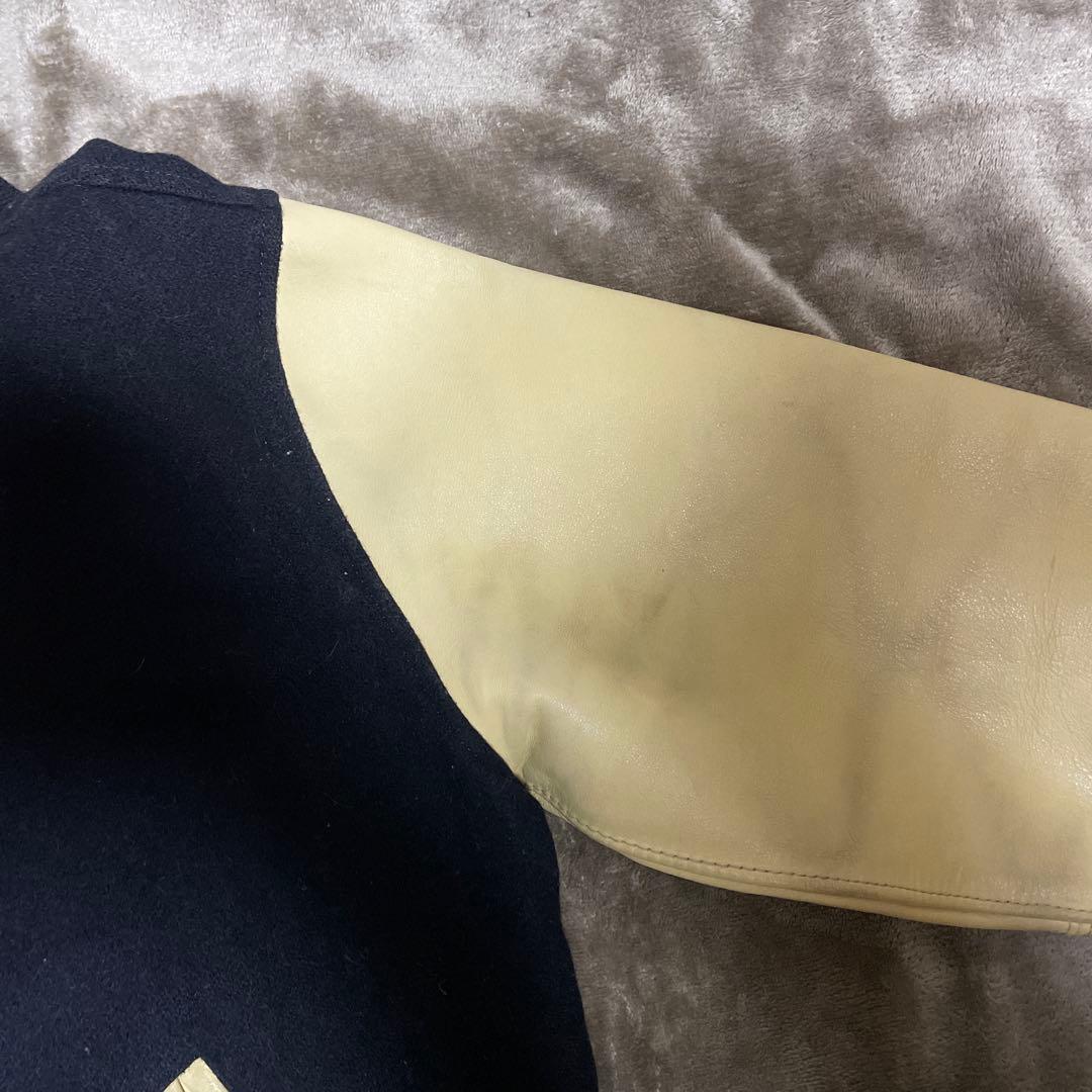 VAN スタジャン ネイビー/ベージュ