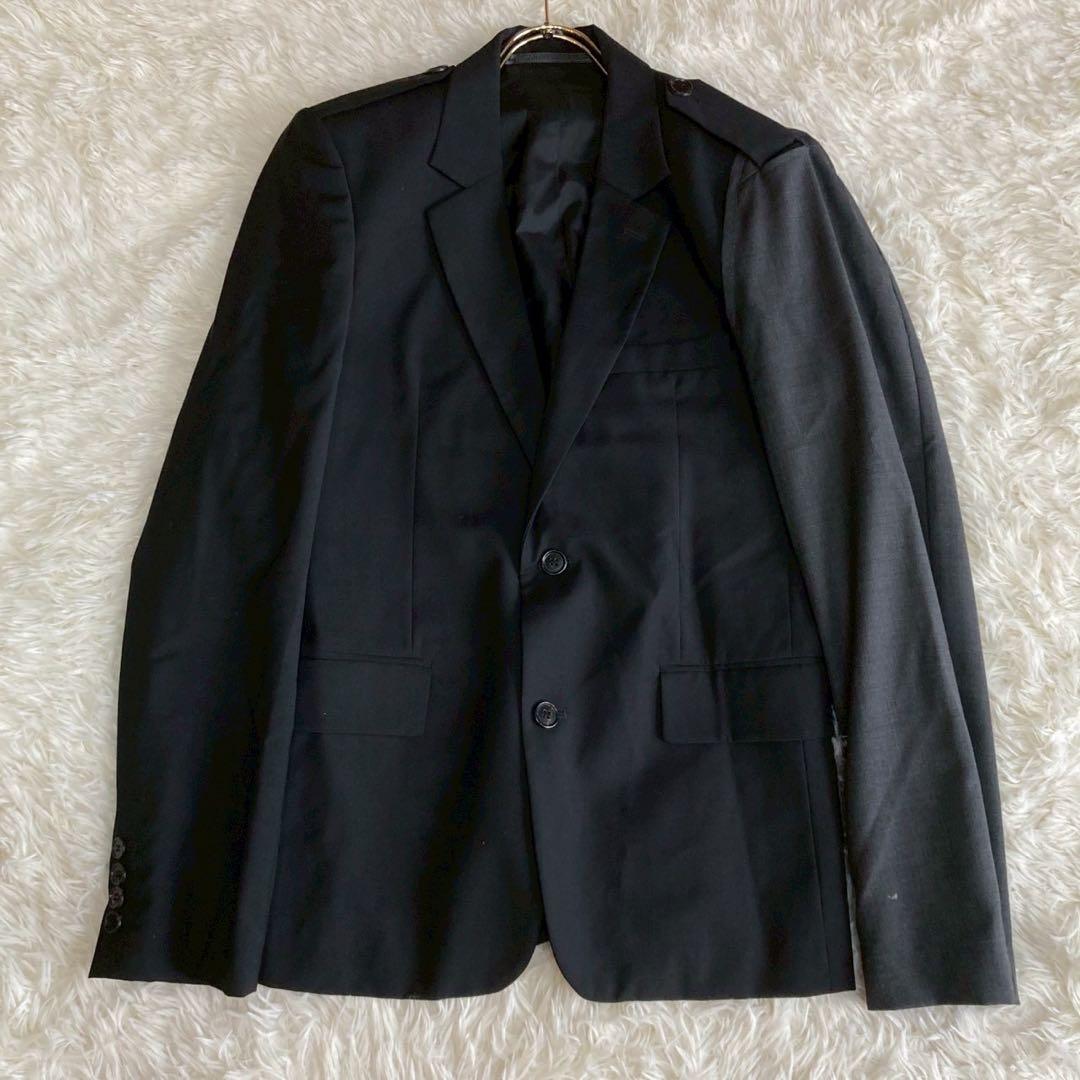 KRISVANASSCHE ジャケット ブラック 46 フォーマル ビジネス