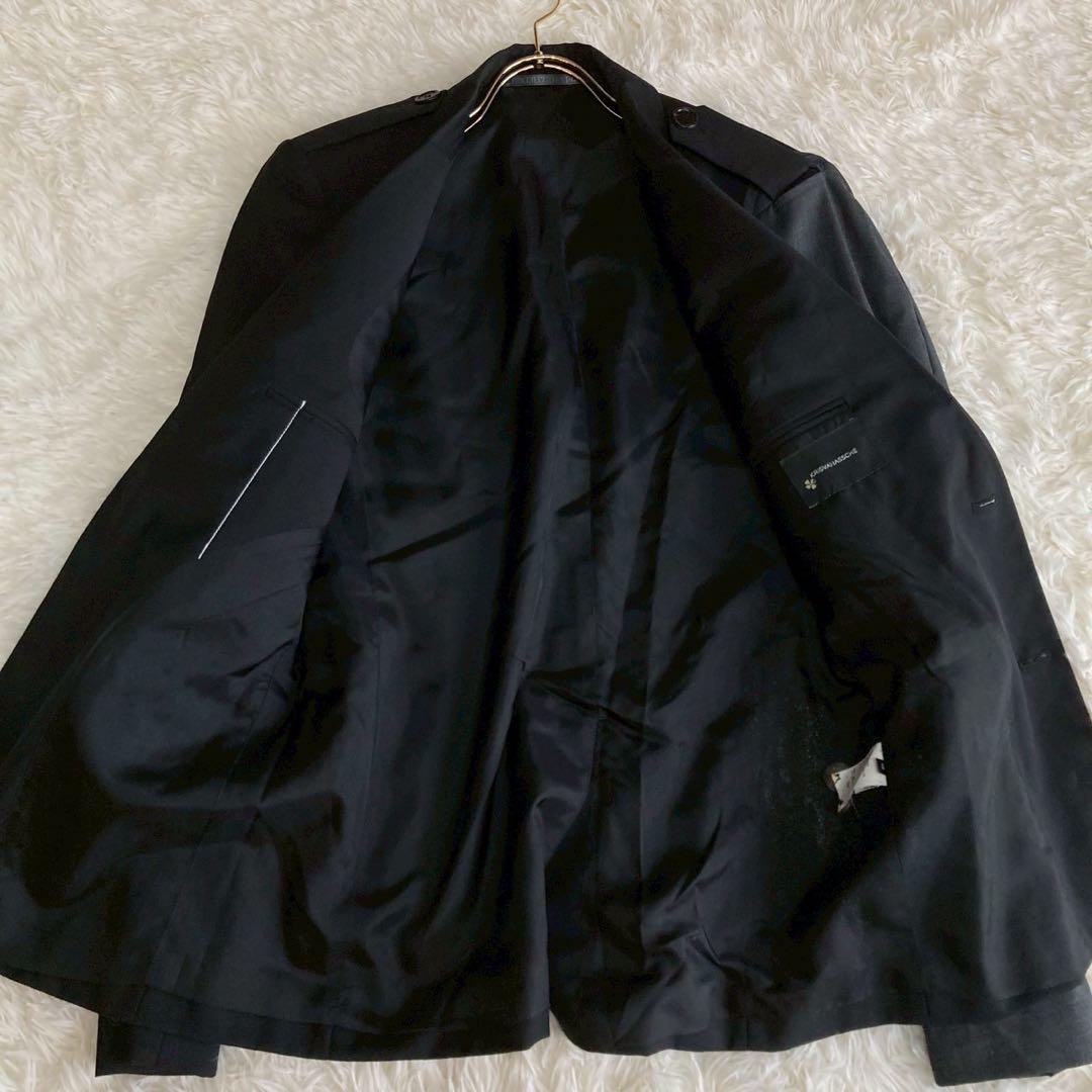 KRISVANASSCHE ジャケット ブラック 46 フォーマル ビジネス