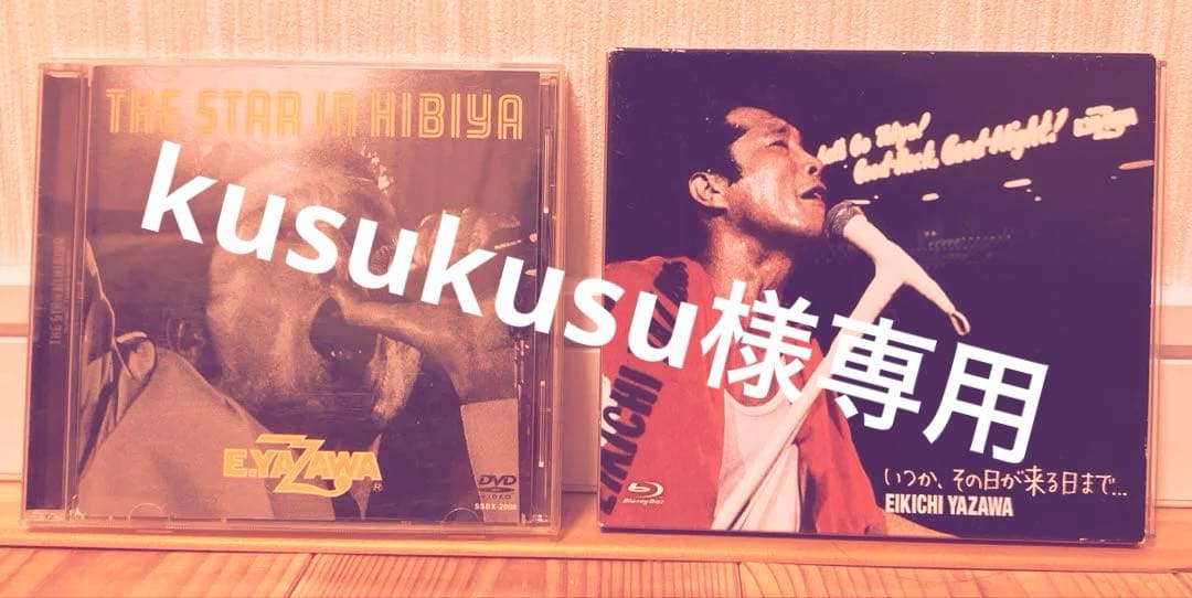 E.YAZAWA THE STAR IN HIBIYA DVD いつか、その日が