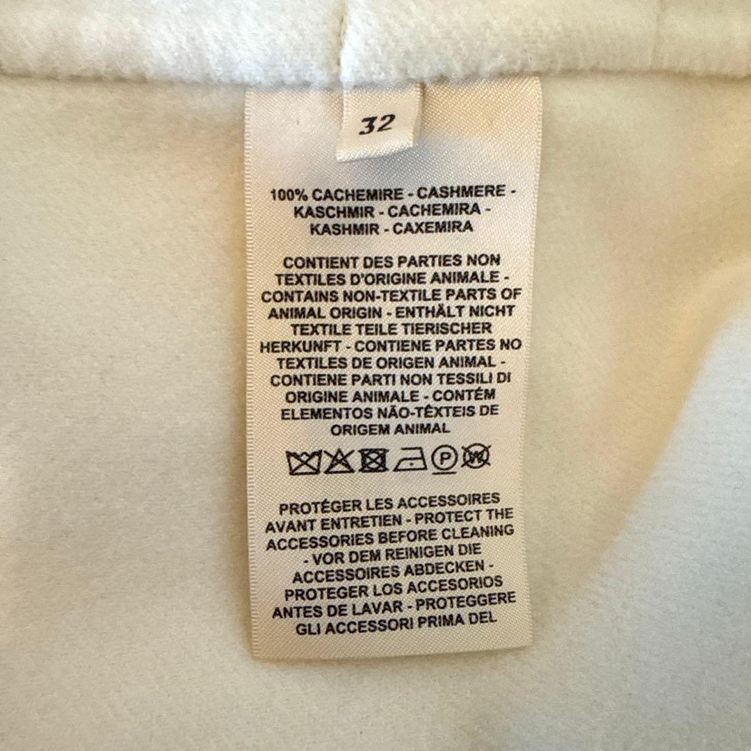 HERMES 未使用 カシミヤ コート ダブルフェイス