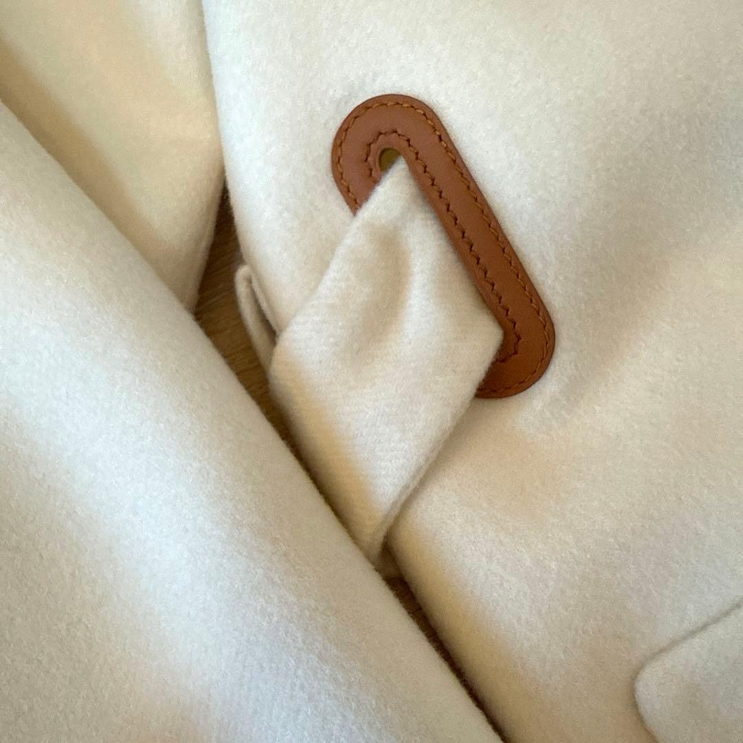 HERMES 未使用 カシミヤ コート ダブルフェイス