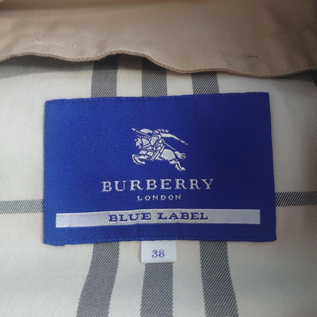 バーバリーブルーレーベル　トレンチコート　38