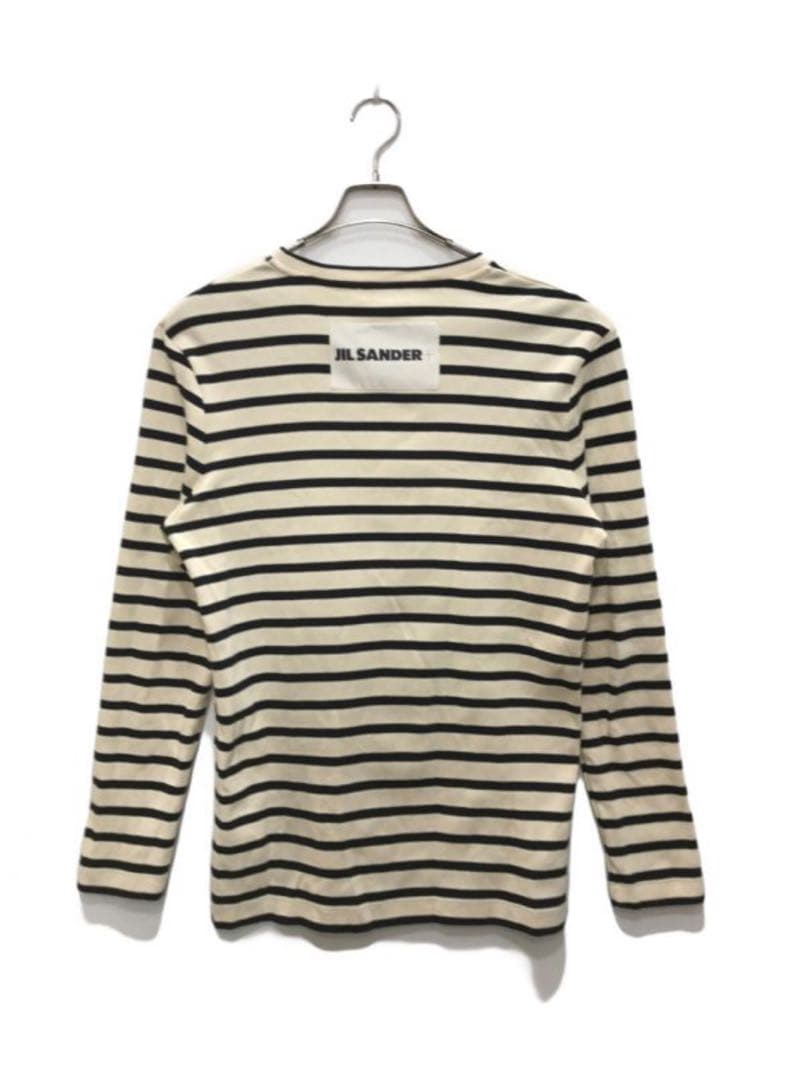 ジルサンダープラス 長袖ボーダーTシャツ