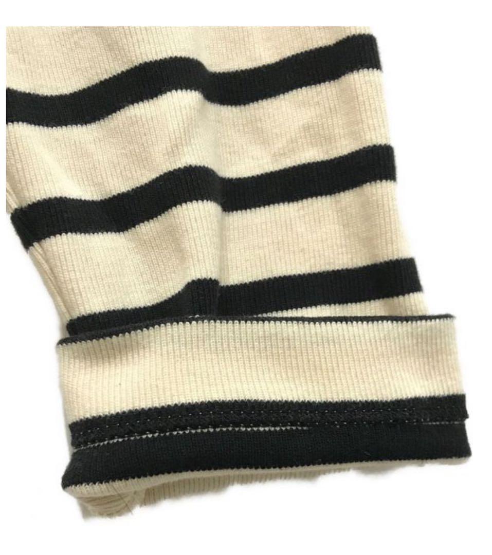 ジルサンダープラス 長袖ボーダーTシャツ