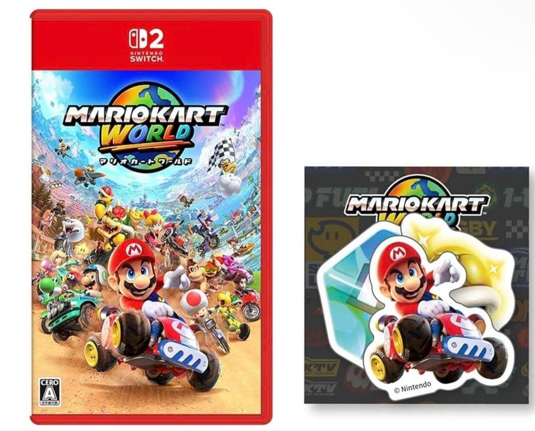 ポケモンZAレジェンズ　マリオカートワールド Nintendo Switch2