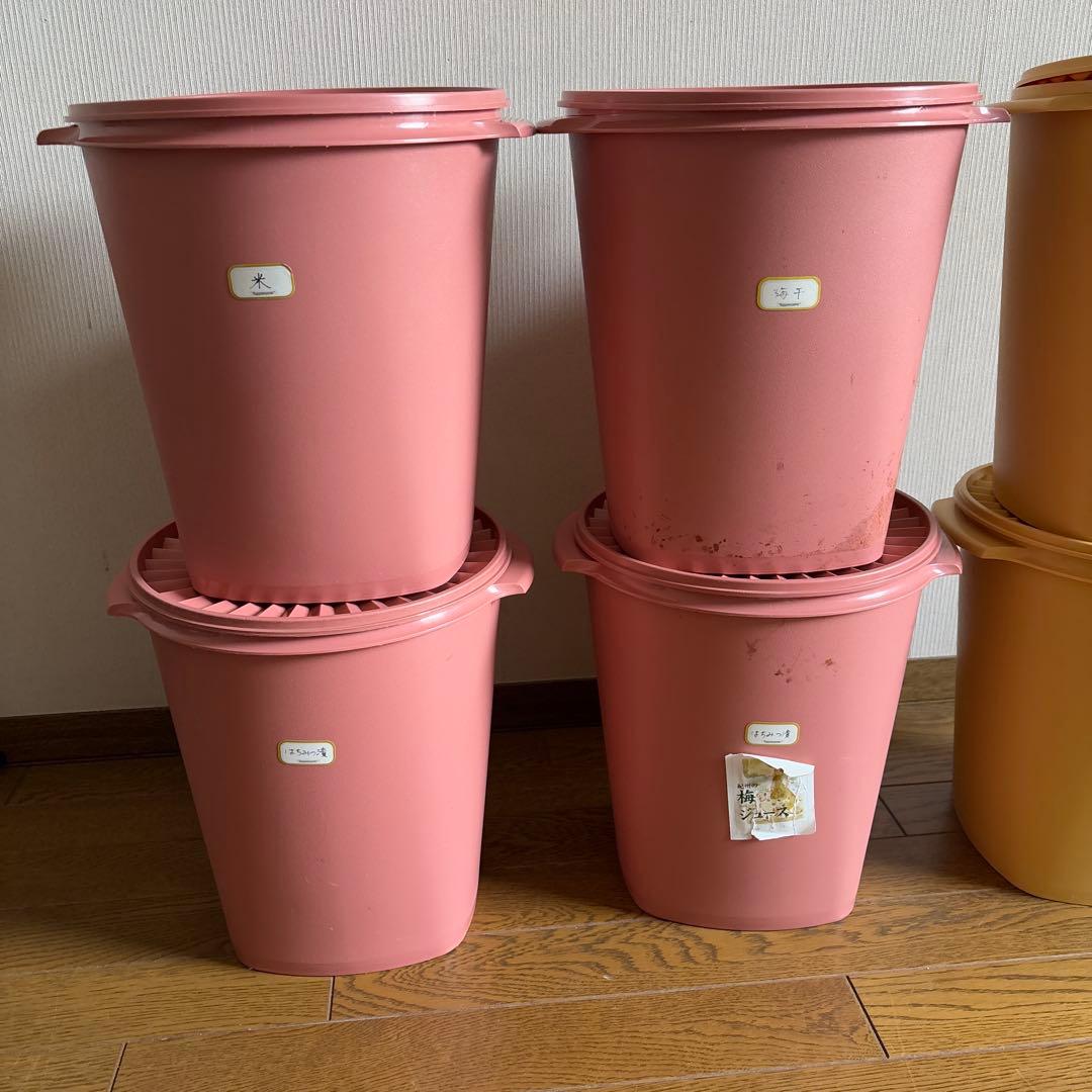 タッパーウエア　マキシクイーンデコレーター4つセット（個別購入可能です）