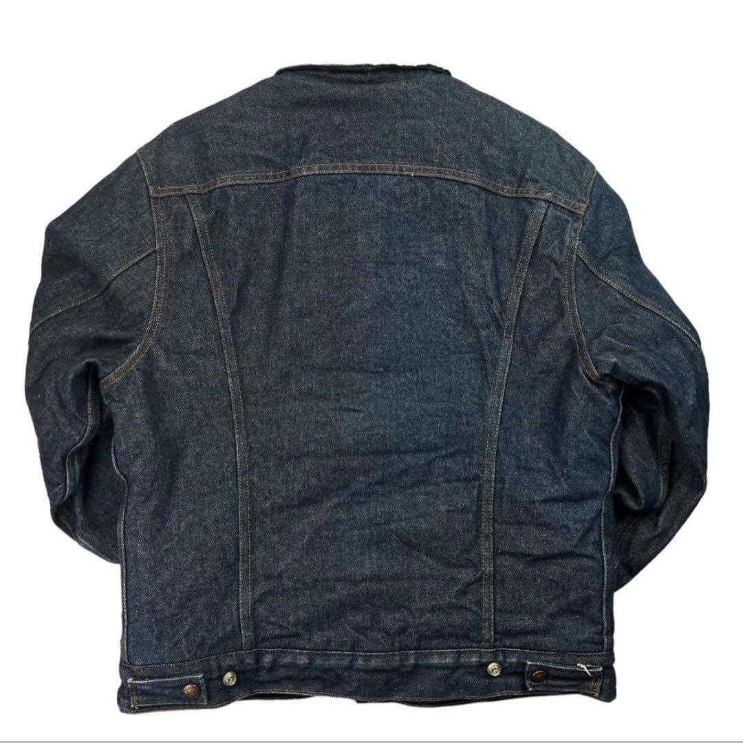 極美品 80s Levi's 70608-0217 ボアデニムジャケット 40