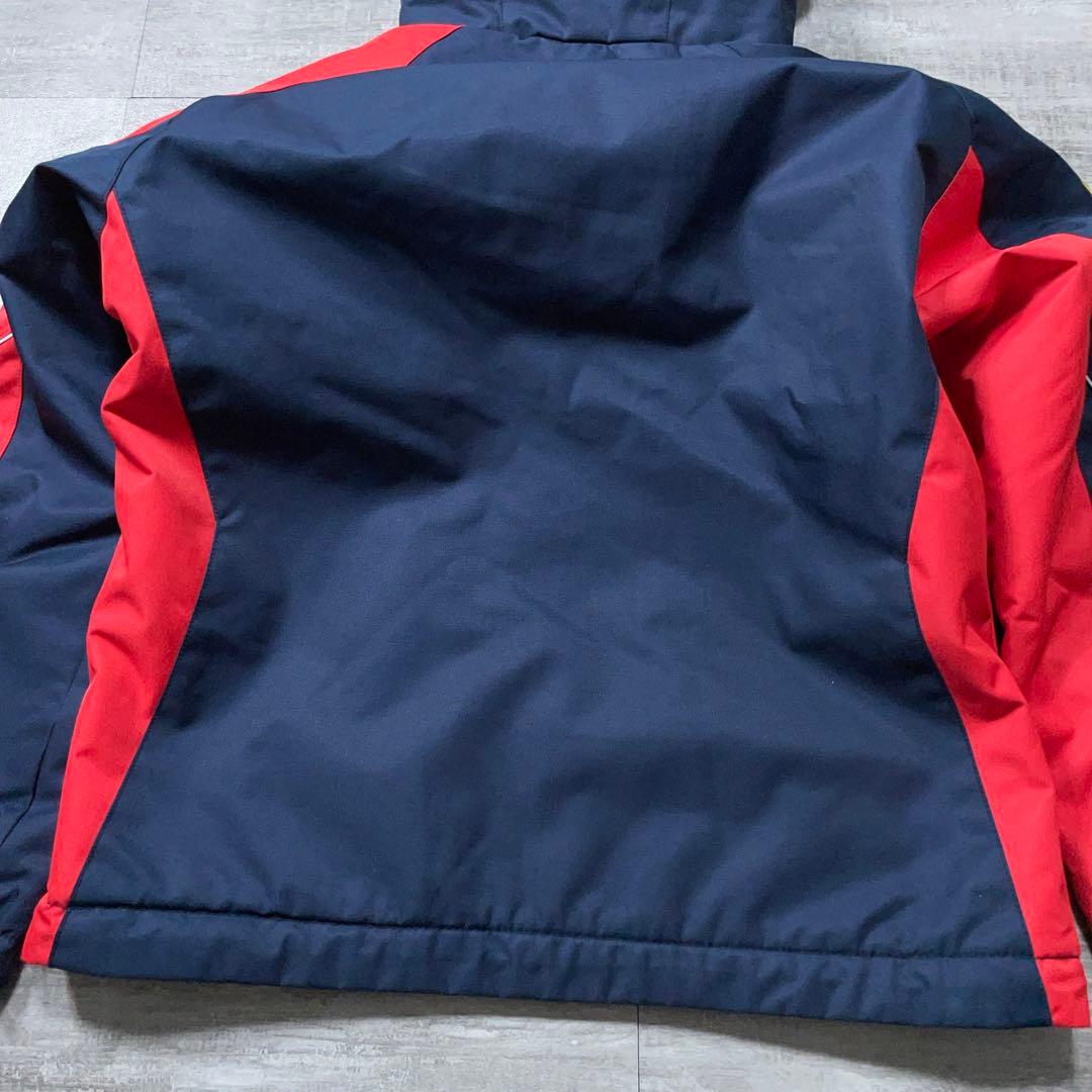 美品 MIZUNO ミズノ スキーウェア 140cm スノーウェア N-XT 赤