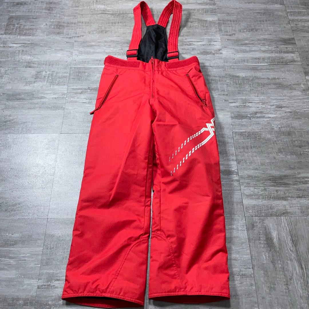 美品 MIZUNO ミズノ スキーウェア 140cm スノーウェア N-XT 赤