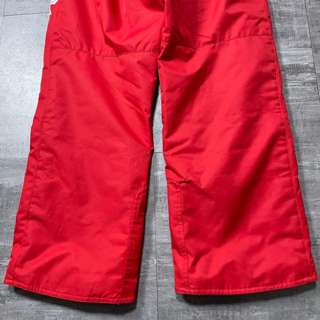 美品 MIZUNO ミズノ スキーウェア 140cm スノーウェア N-XT 赤