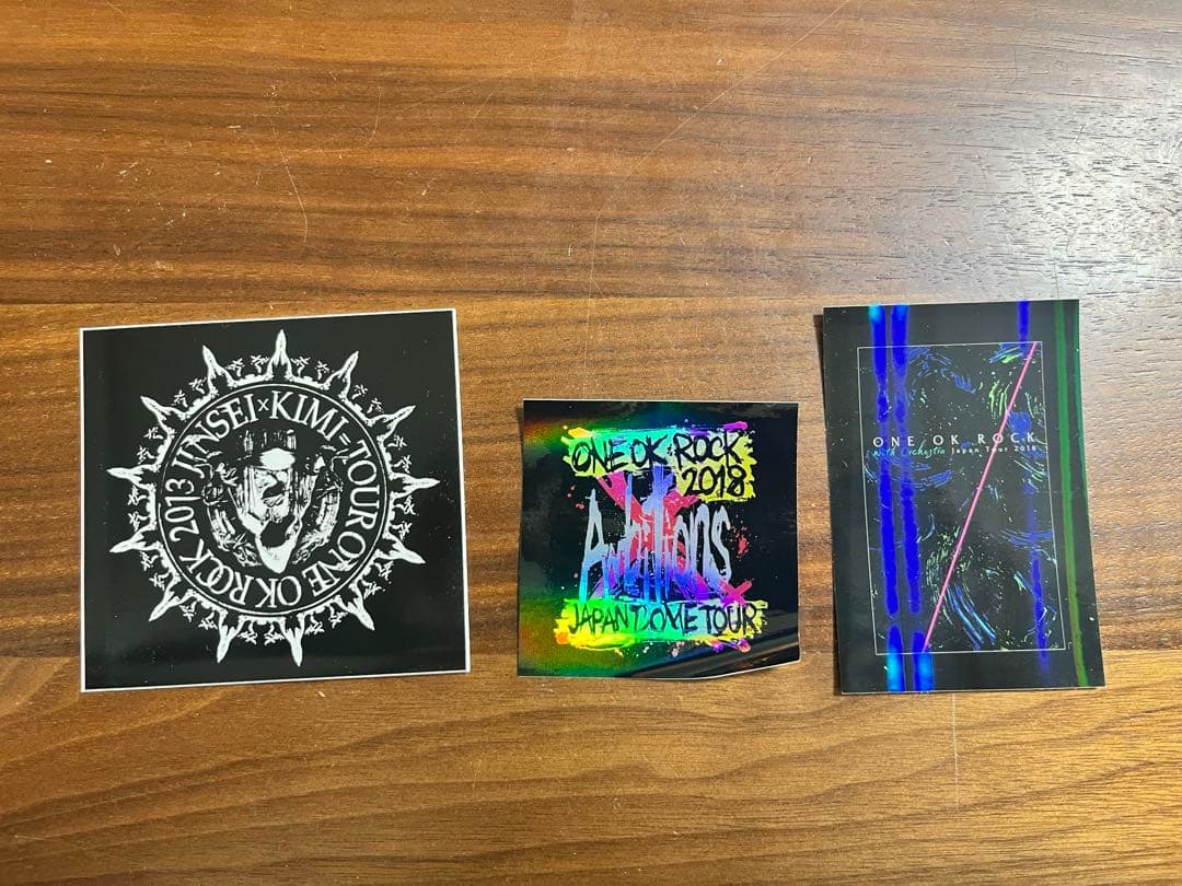 ONE OK ROCK ライブDVD、CDセット