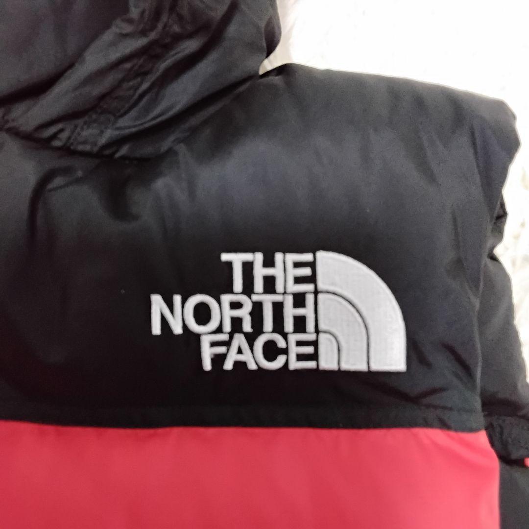 極美品　THE NORTH FACE ノースフェイス　ダウンベスト 赤黒
