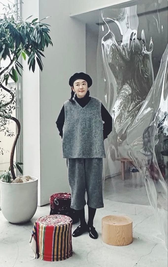 nest Robe クォーターフェイスエプロンベスト