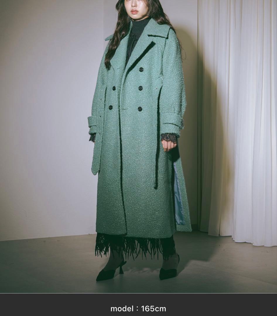 Ezick Multi-use deep slit ロングコート【未使用】