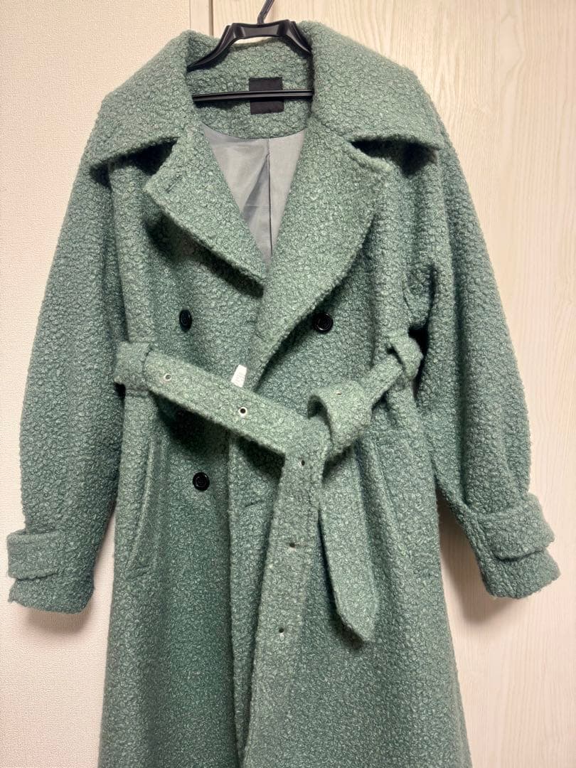 Ezick Multi-use deep slit ロングコート【未使用】