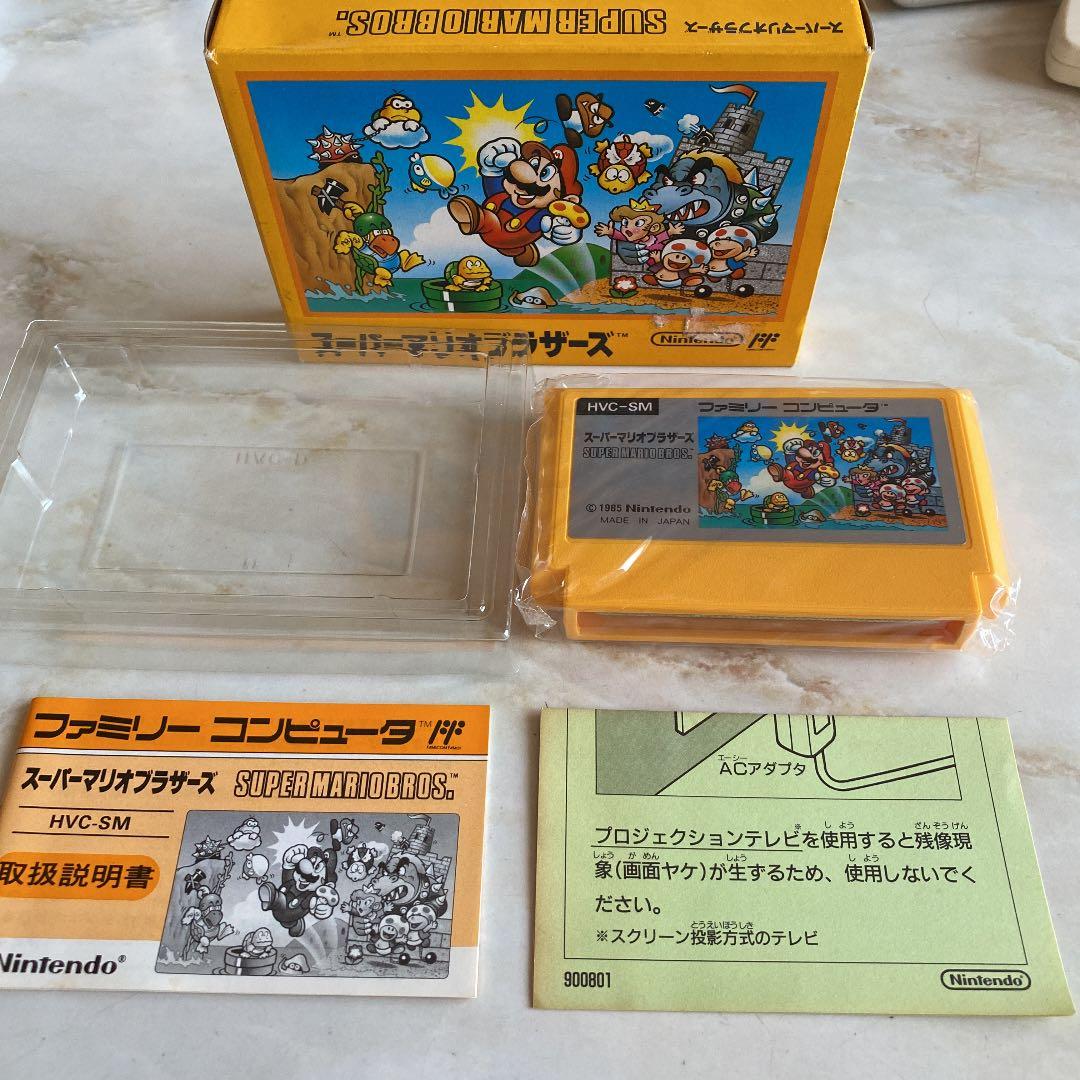 スーパーマリオブラザーズ　ファミコン