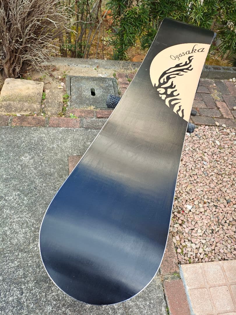 ogasaka SS157＋FLOW FIVEスノーボードビンディングセット