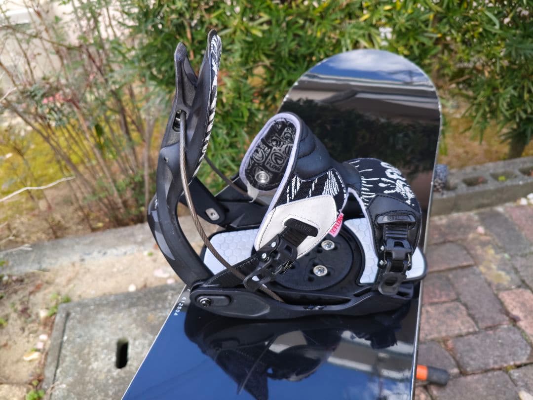 ogasaka SS157＋FLOW FIVEスノーボードビンディングセット