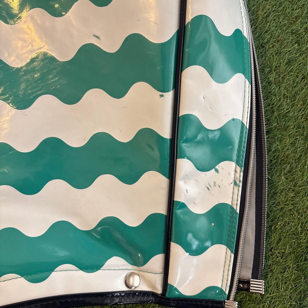 ‼️アンパスィ キャディバック エナメル グリーン‼️