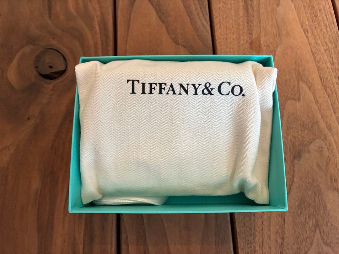 Tiffany&Co.ティファニースモールジップウォレットブラックレザー正規品