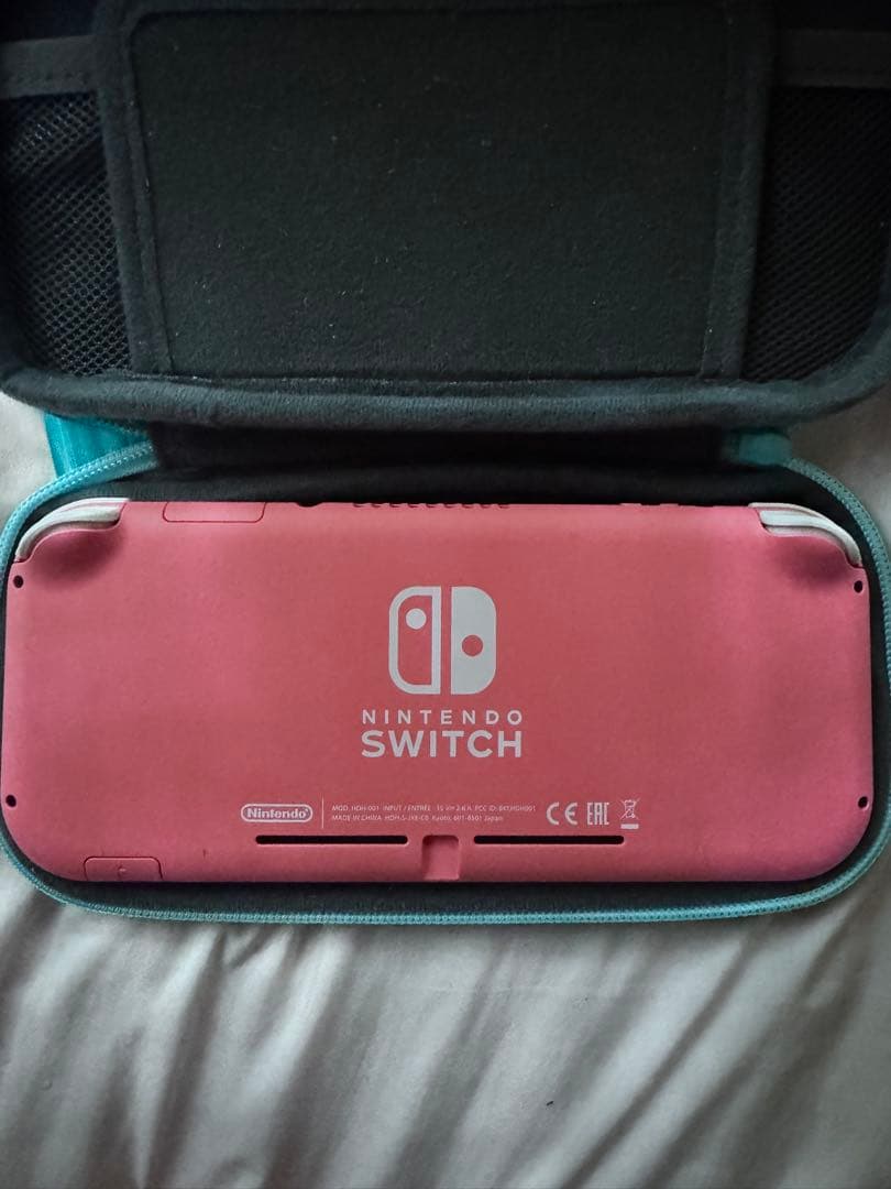 Nintendo Switch Lite コーラルピンク 専用ポーチ付