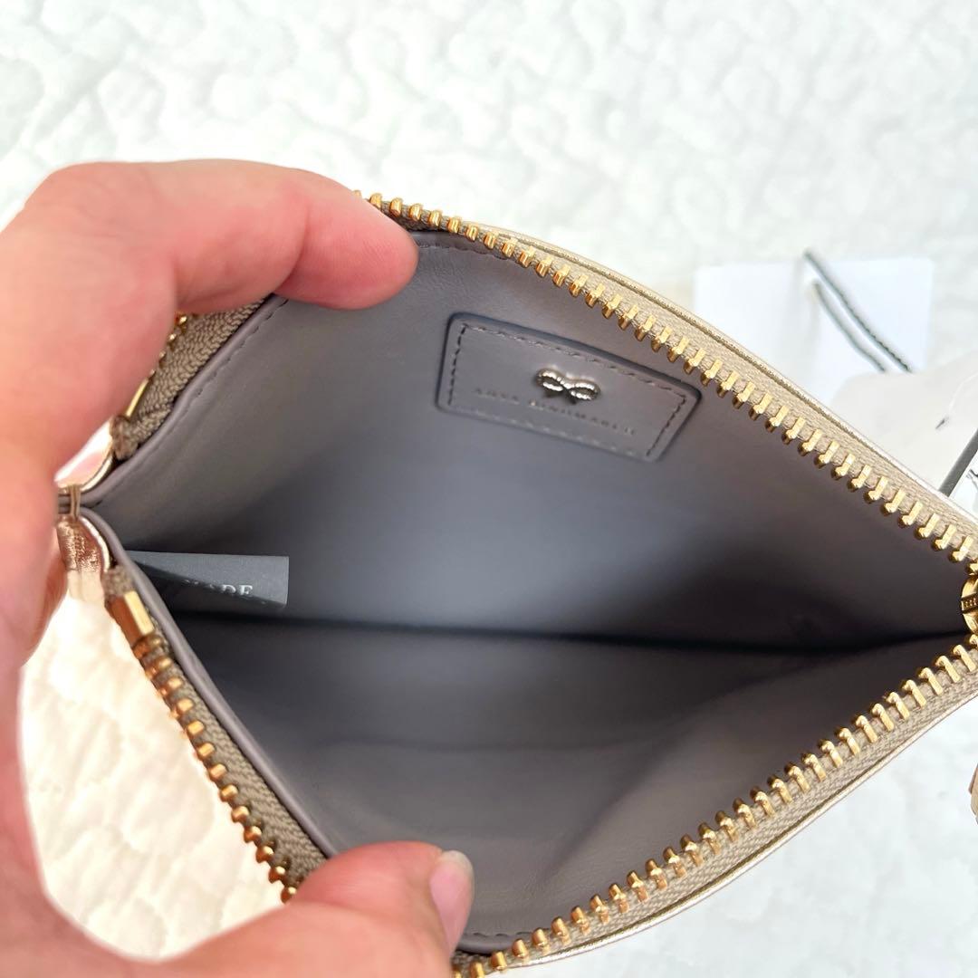 新品未使用 希少アニヤハインドマーチ I♡YOU ポーチ